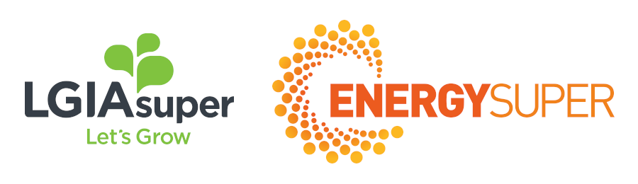 Energy Super and LGIAsuper logos
