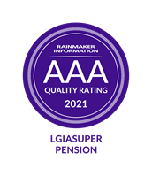 LGIAsuper Pension Quality Rating